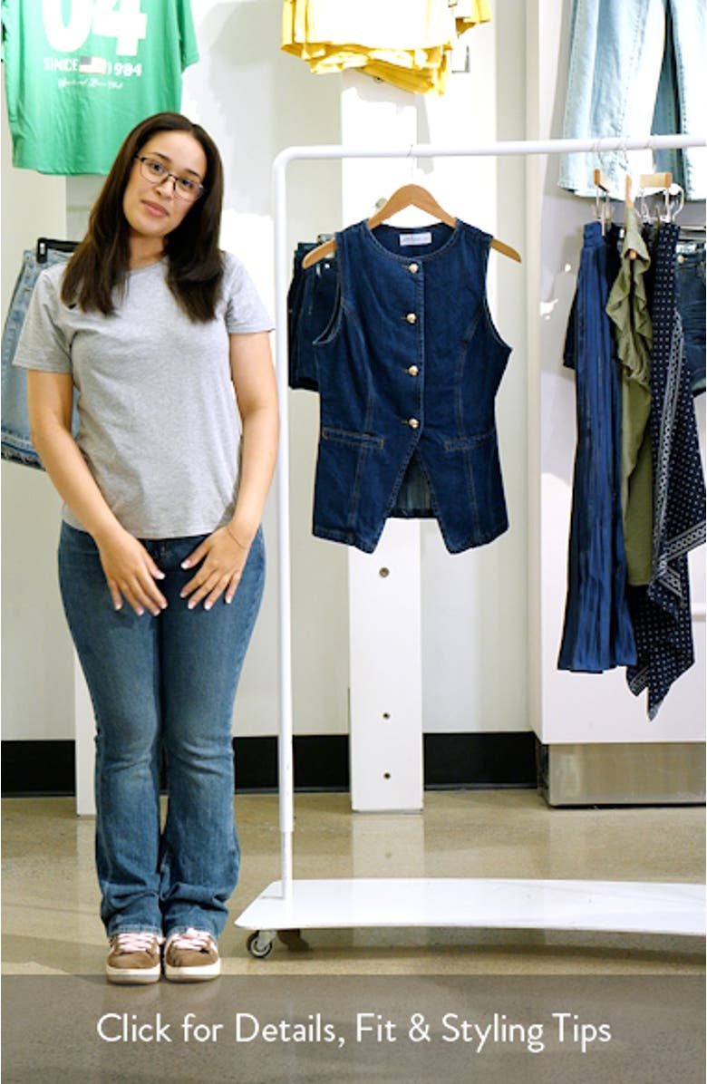 Nessa Denim Vest, sales video thumbnail