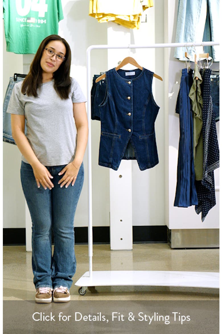 Nessa Denim Vest video