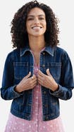 Yumi Stretch Denim Pocket Detail Jacket