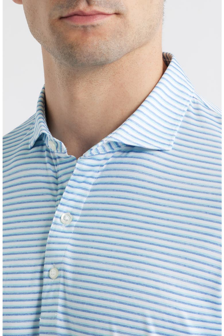 Warwick Stripe PREP-FORMANCE Polo, Alternate, color, TIDE