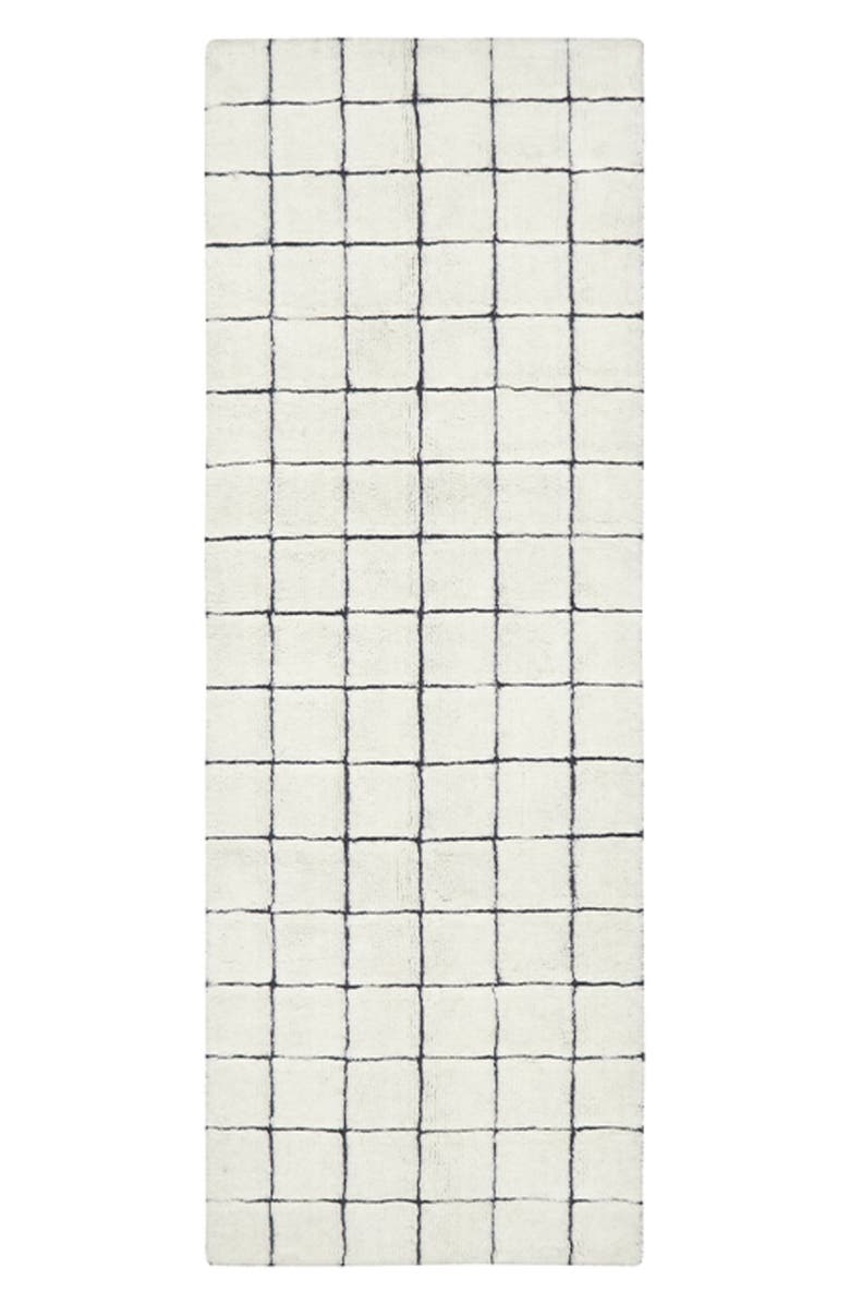 Lorena Canals Woolable Mosaic Washable Wool Rug, Main, color, Natural