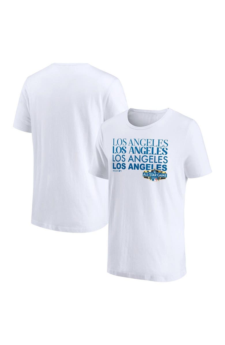 WEAR by Erin Andrews Women's WEAR by Erin Andrews White 2022 MLB All-Star Game Repeat T-Shirt, Main, color, 