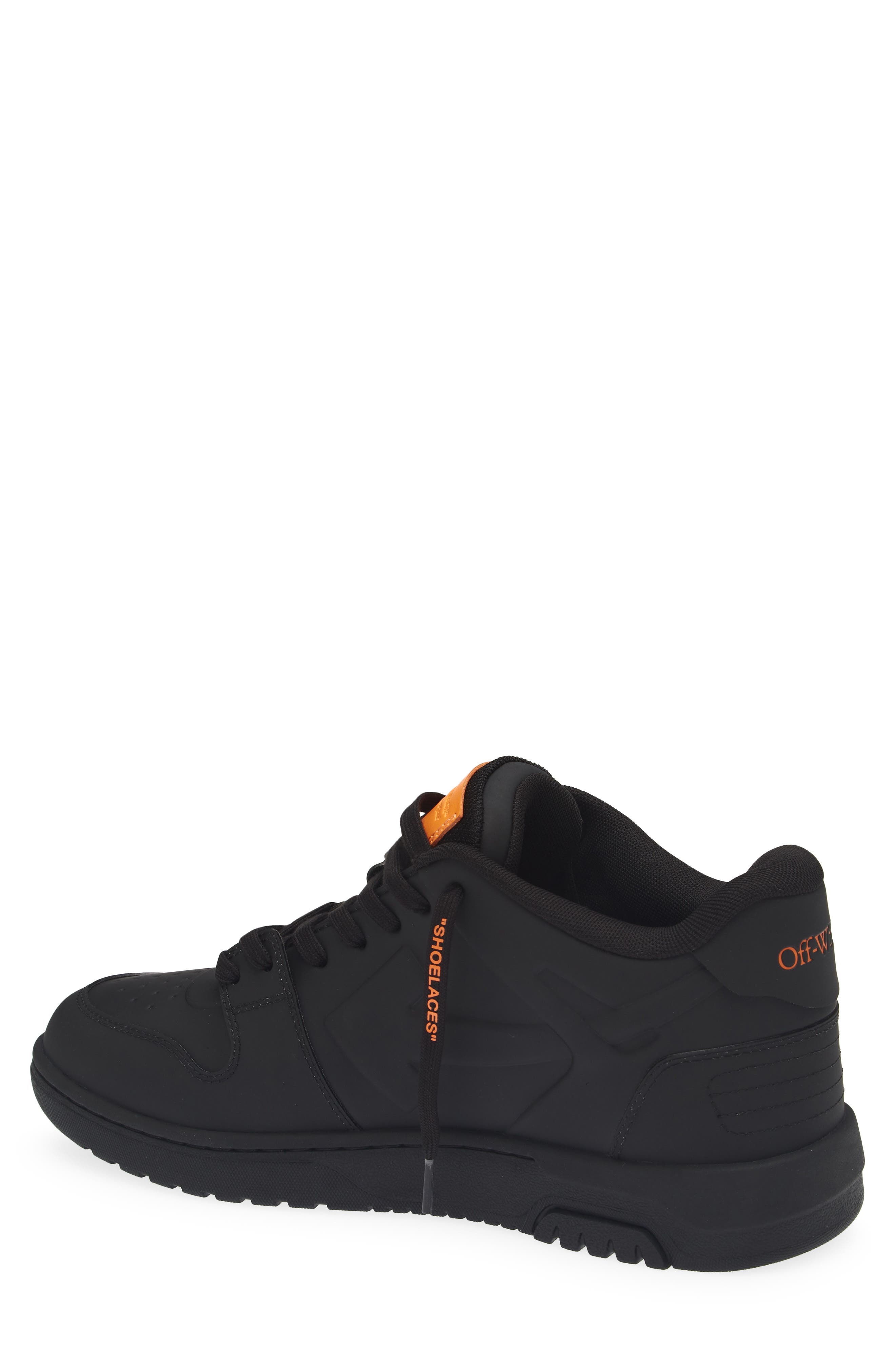 Out of Office Molded Sneaker, Alternate, color, BLACK / ORANGE