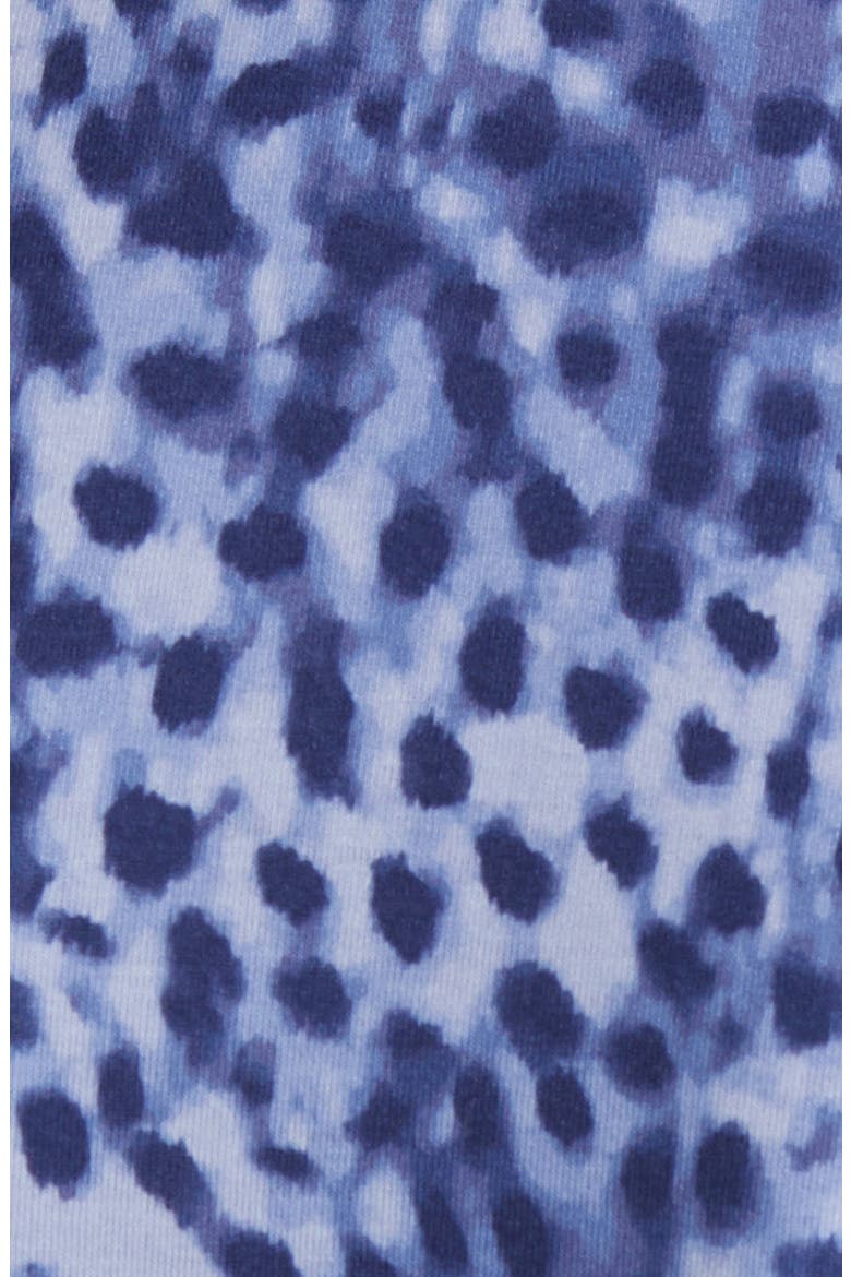 Amalie Lagoon Leopard Print T-Shirt, Alternate, color, SANIBEL BL