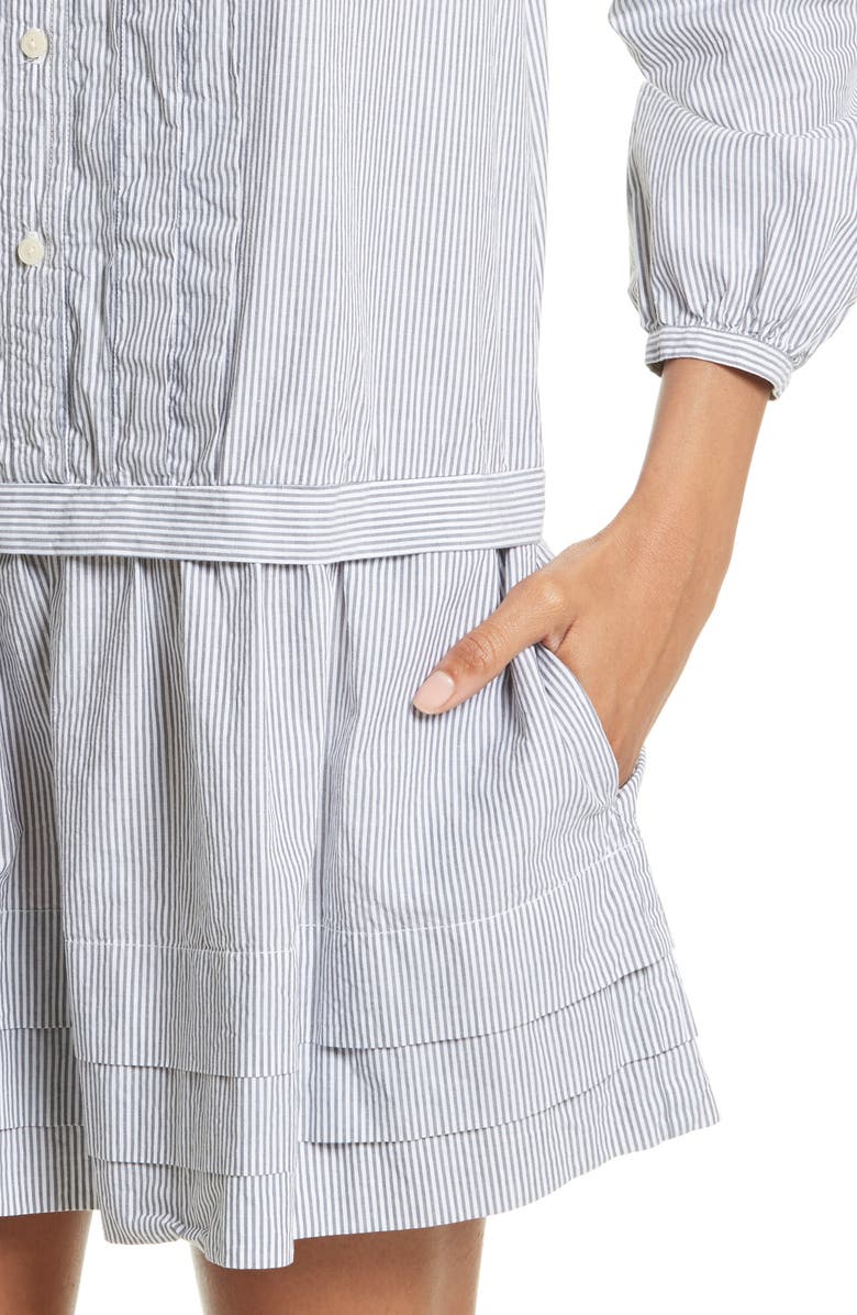 La Vie Rebecca Taylor Cotton Shirtdress, Alternate, color, 