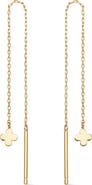 Ana Luisa Solid Yellow Gold - Mini Flower Threaders