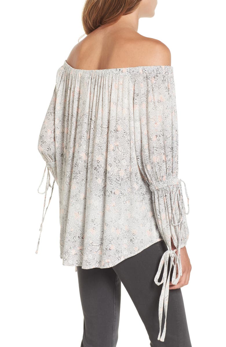 AG Sasha Off the Shoulder Top, Alternate, color, 