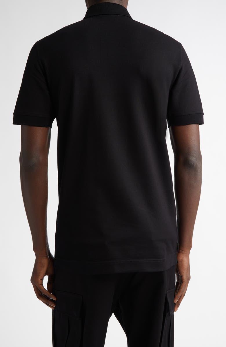 Dolce&Gabbana Embroidered Logo Cotton Piqué Polo, Alternate, color, 