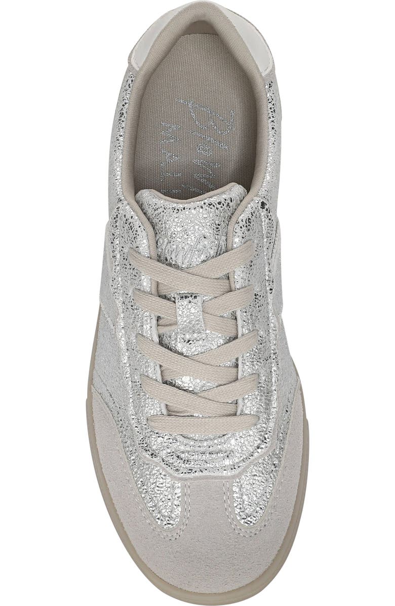 Blowfish Malibu Tastic 2 Sneaker, Alternate, color, Silver Faux Leather/ Suede