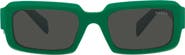 Prada 55mm Irregular Sunglasses