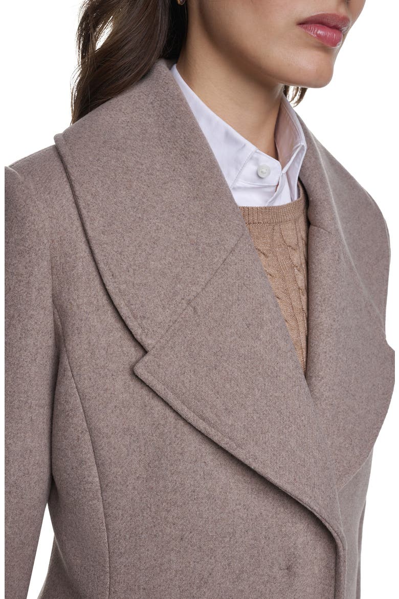 Oversize Collar Wool Blend Coat, Alternate, color, TWIG