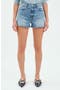 Troublemaker High Waist Denim Shorts