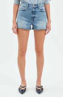 DAZE Troublemaker High Waist Denim Shorts