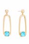selected Iridescent Turquoise/ Gold