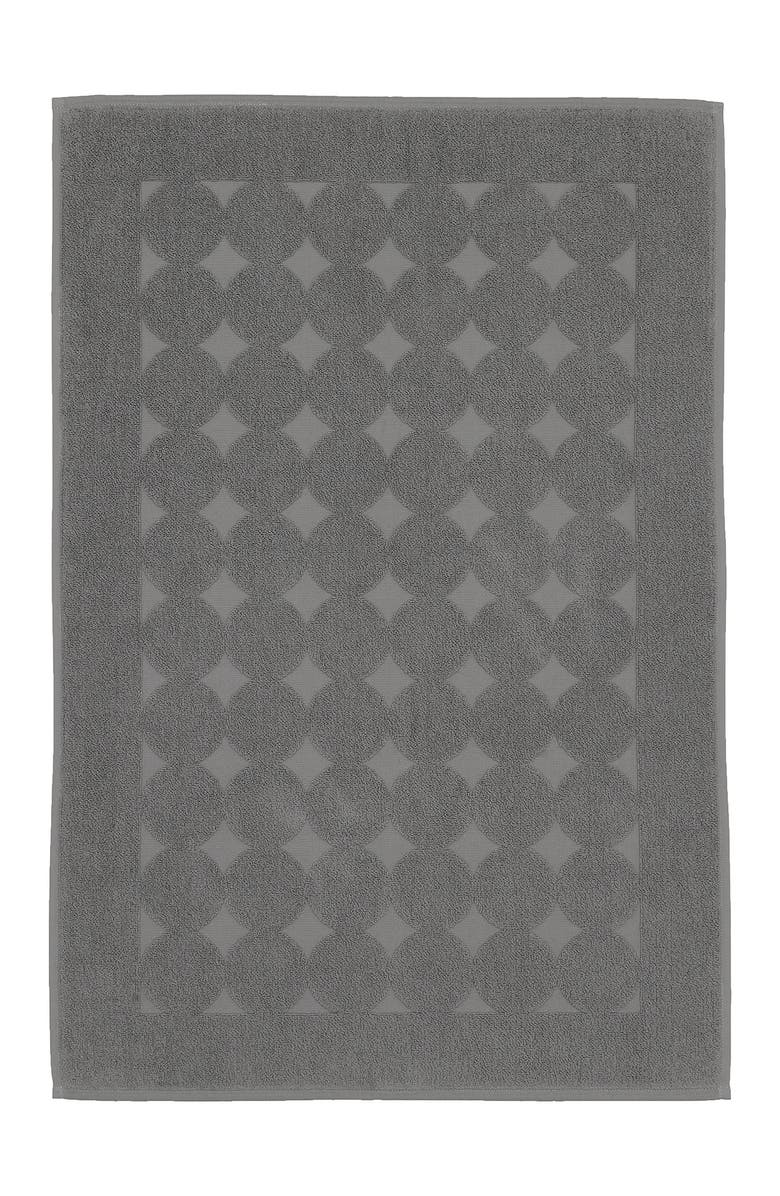 Linum Home Textiles Sinemis Circle Design Bath Mat, Main, color, Dark Grey