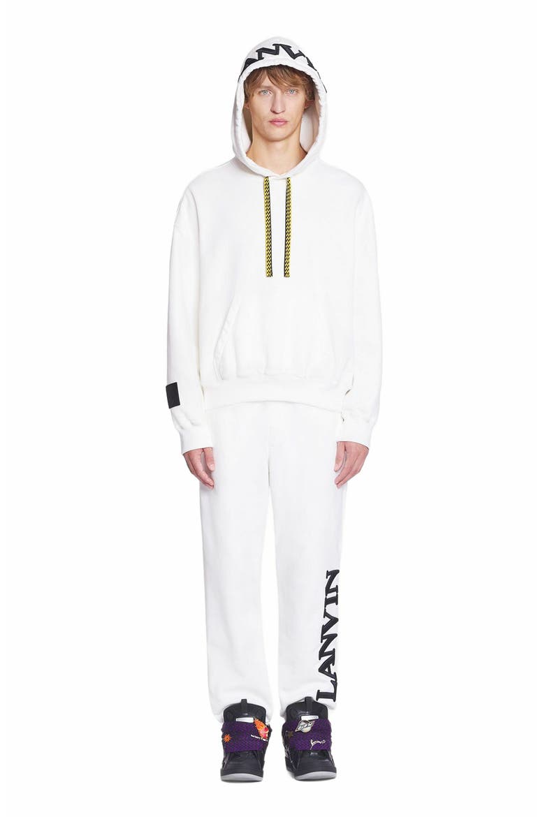 X FUTURE UNISEX LOGO JOGGING PANTS, Main, color, WHITE MUSTANG