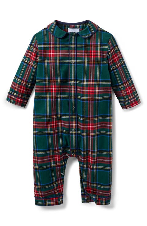 Cambridge Tartan One-Piece Brushed Twill Pajamas (Baby)