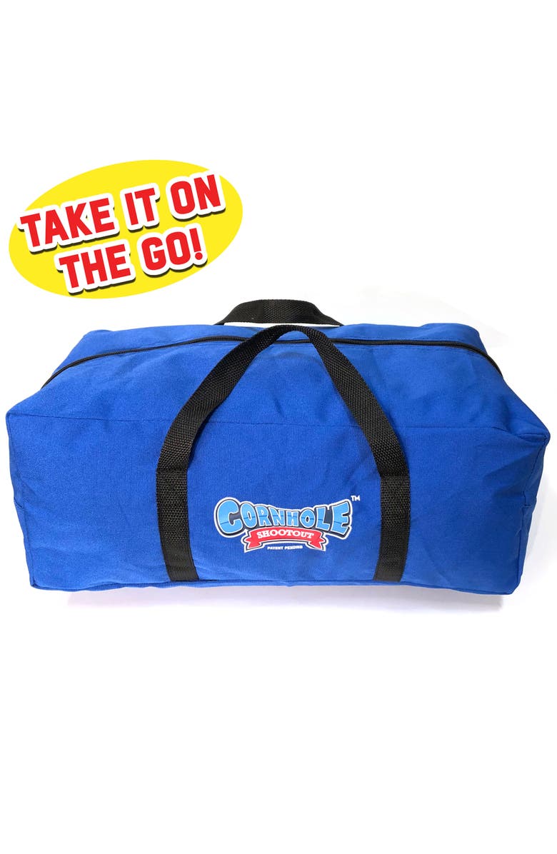 ABetter Design Cornhole Shootout 2In1 Games, Ages 6+, Alternate, color, Multicolored