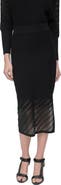 DKNY Illusion Rib Sweater Skirt