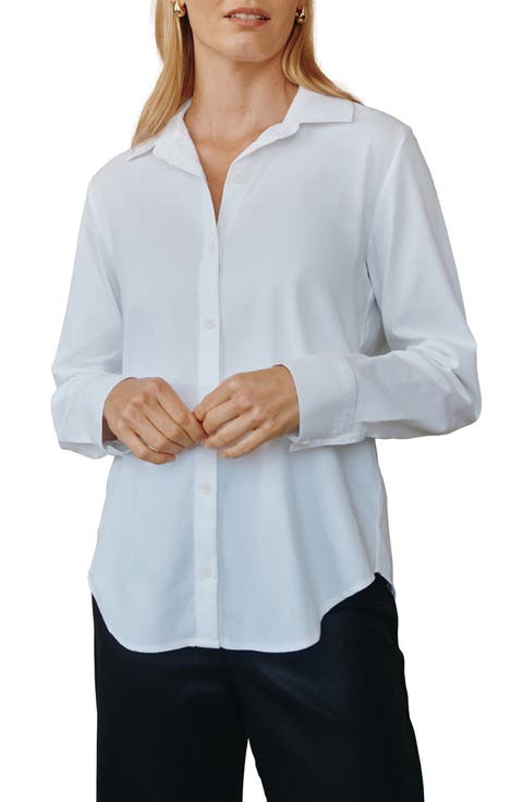 Relaxed Fit Button-Up Shirt