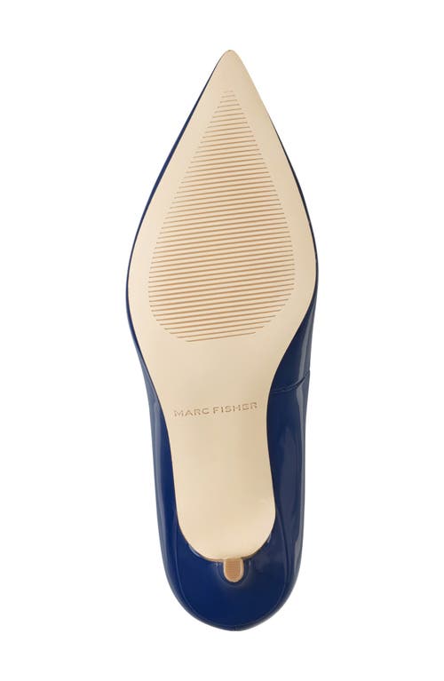 Marc Fisher Alola Pointed Toe Pump In Blue