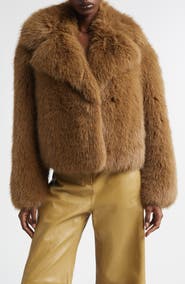 Stand Studio Samara Faux Fur Jacket