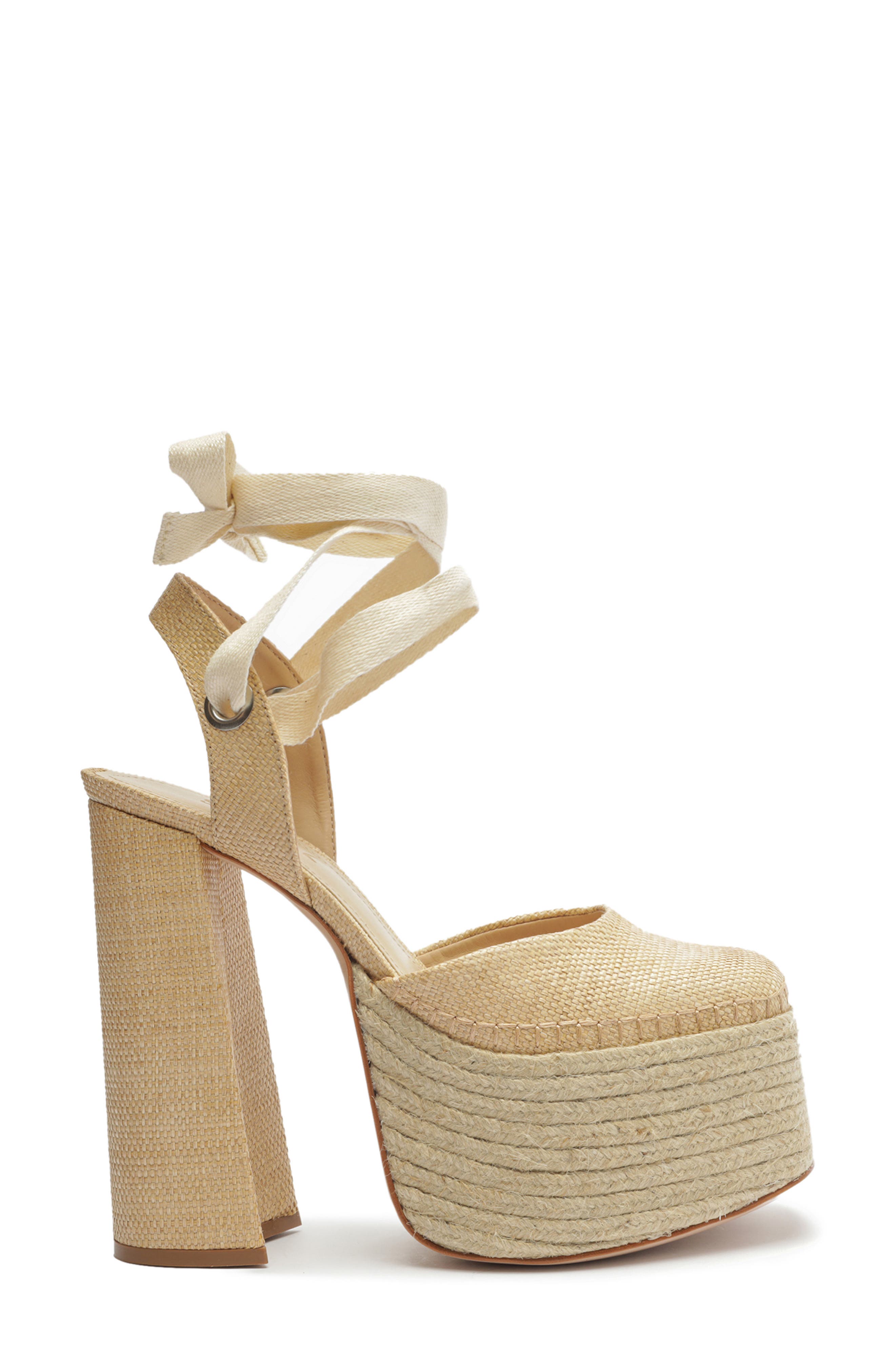 Schutz Nala Espadrille Platform Sandal, Alternate, color, 