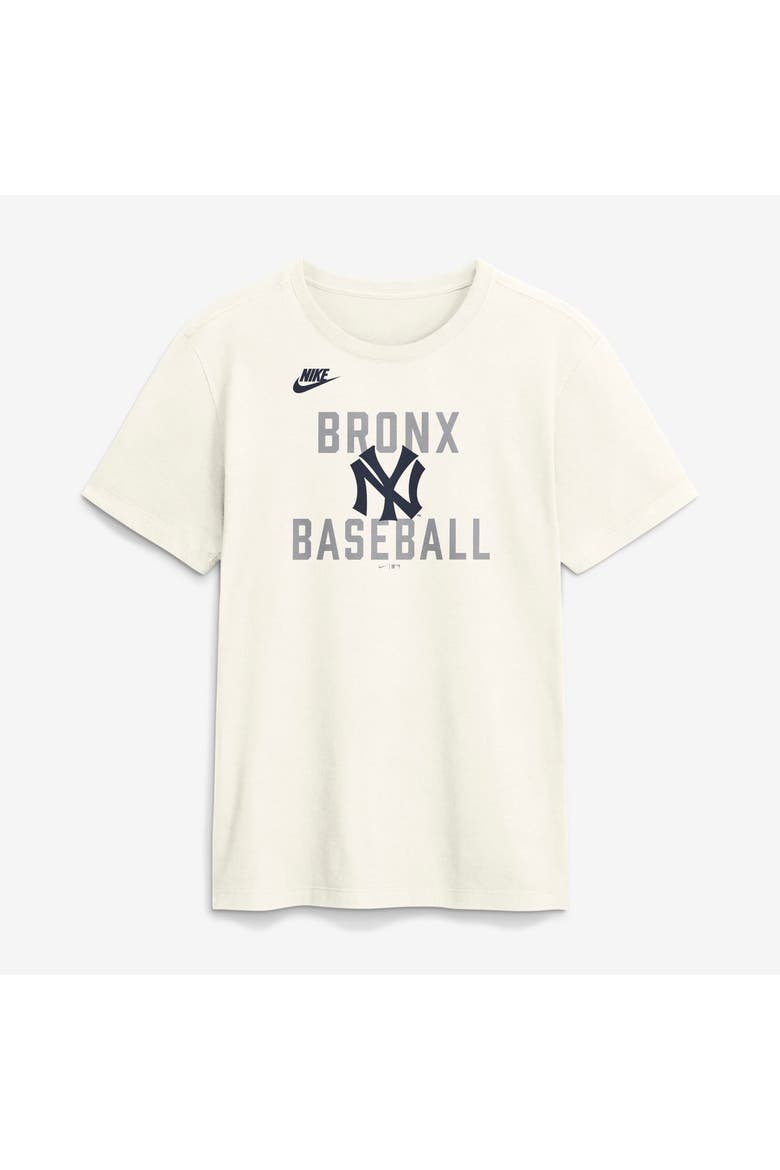Men's Nike Cream New York Yankees Cooperstown Collection ‘70s Inspired T-Shirt, Alternate, color, Cream