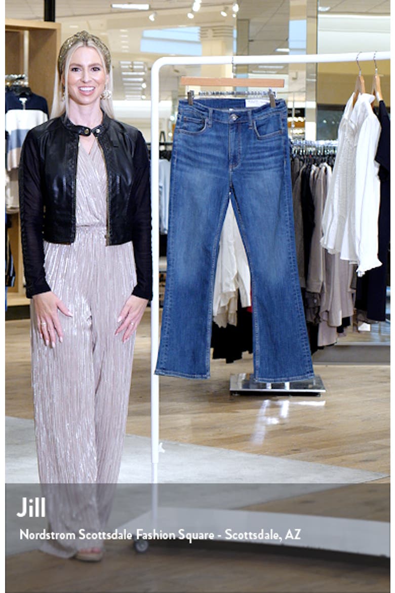 Flexi Peyton Mid Rise Ankle Bootcut Jeans video