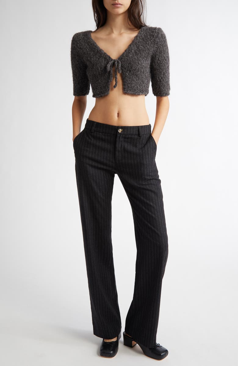 Paloma Wool Ancla Alpaca Blend Crop Cardigan, Alternate, color,