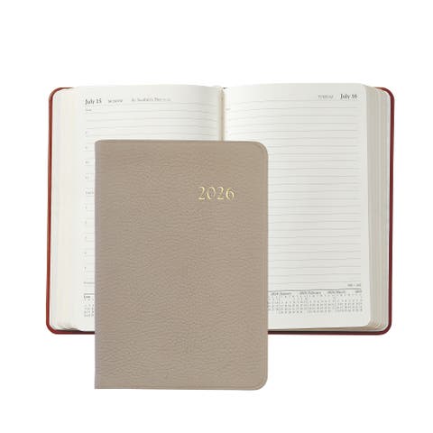 2026 Leather Daily Journal