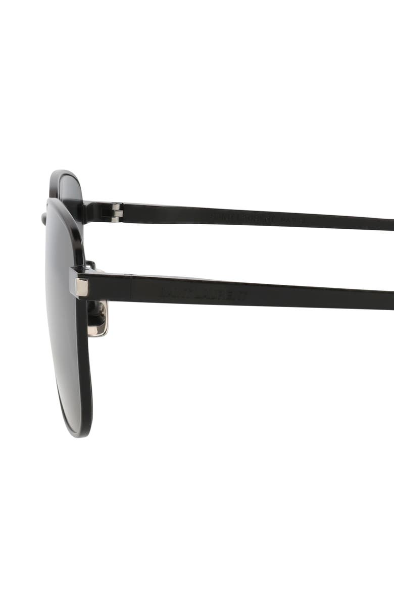Saint Laurent 52mm Square Sunglasses, Alternate, color, 