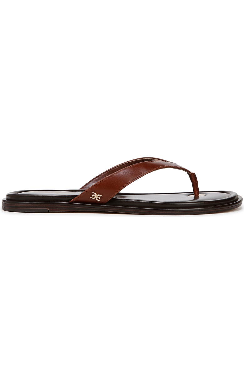 Sam Edelman Remi Flip Flop, Alternate, color, Burnt Brandy