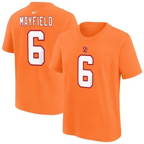 Men's Nike Baker Mayfield Orange Tampa Bay Buccaneers Player Name & Number T-Shirt