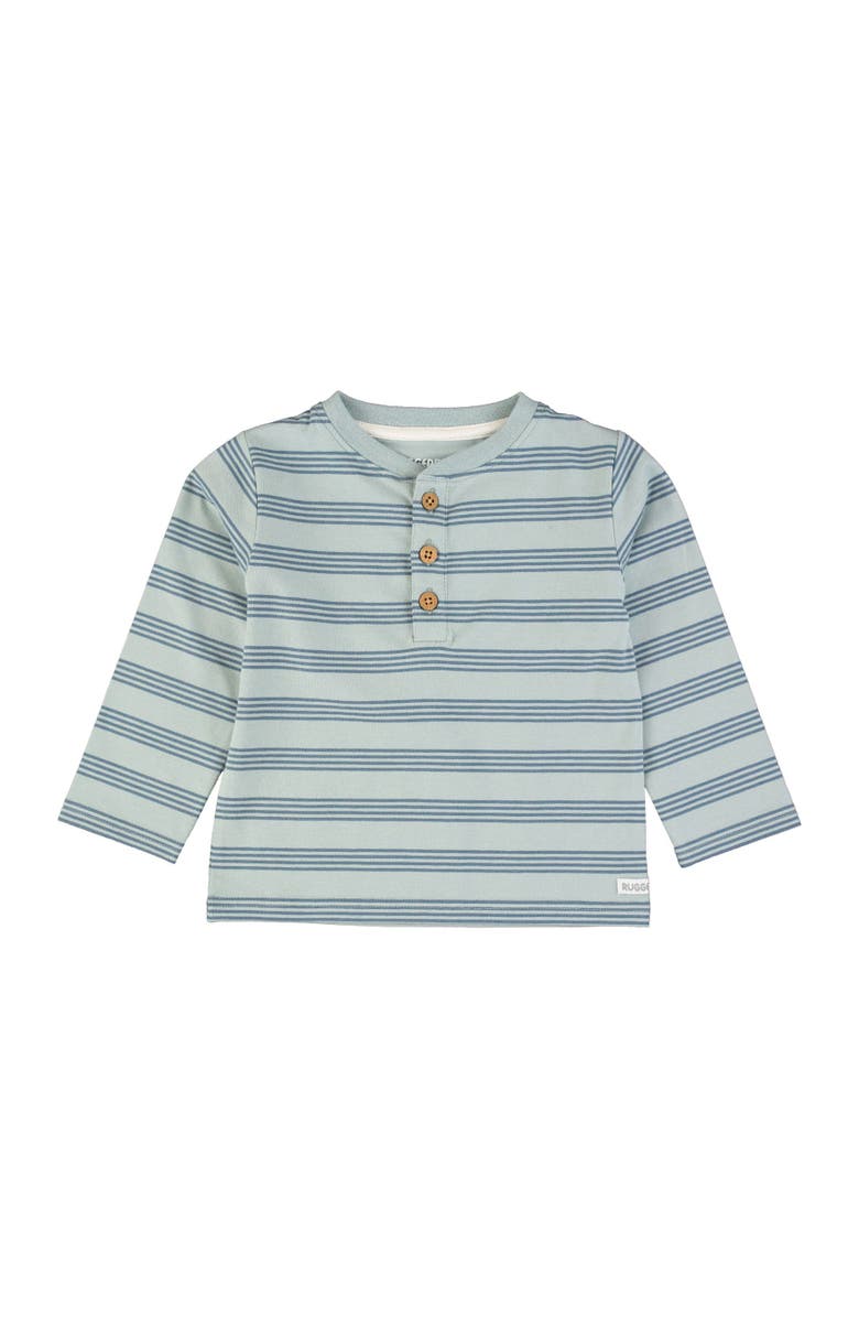 RuggedButts Boys Knit Long Sleeve Henley Tee, Main, color, 