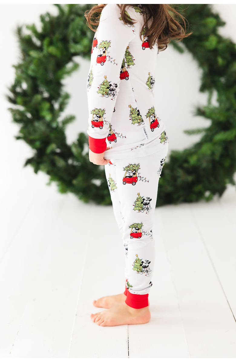Charlie Lou Baby<sup>®</sup> Little Kid's Steamboat Willie Christmas Pajama Set, Alternate, color,