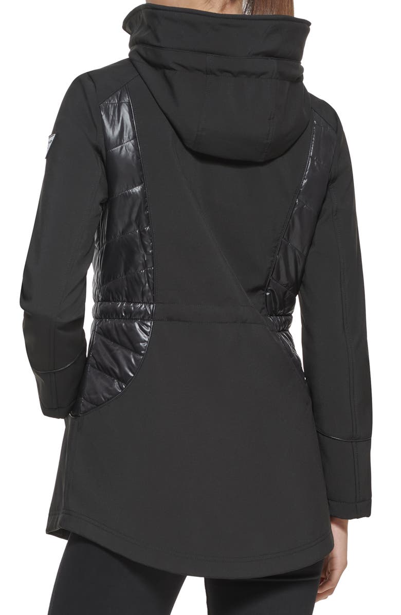 GUESS Water-Resistant Hooded Jacket, Alternate, color,