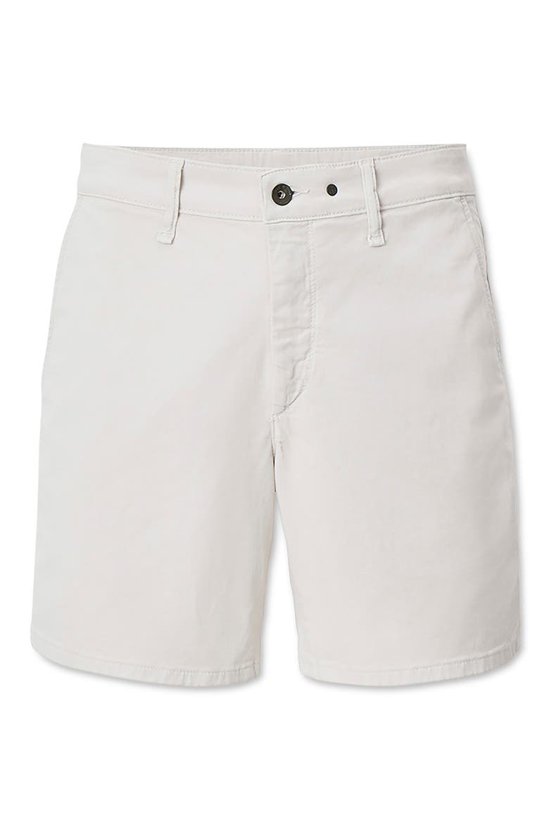 Standard Cotton Stretch Twill Chino Shorts, Alternate, color, IVORY