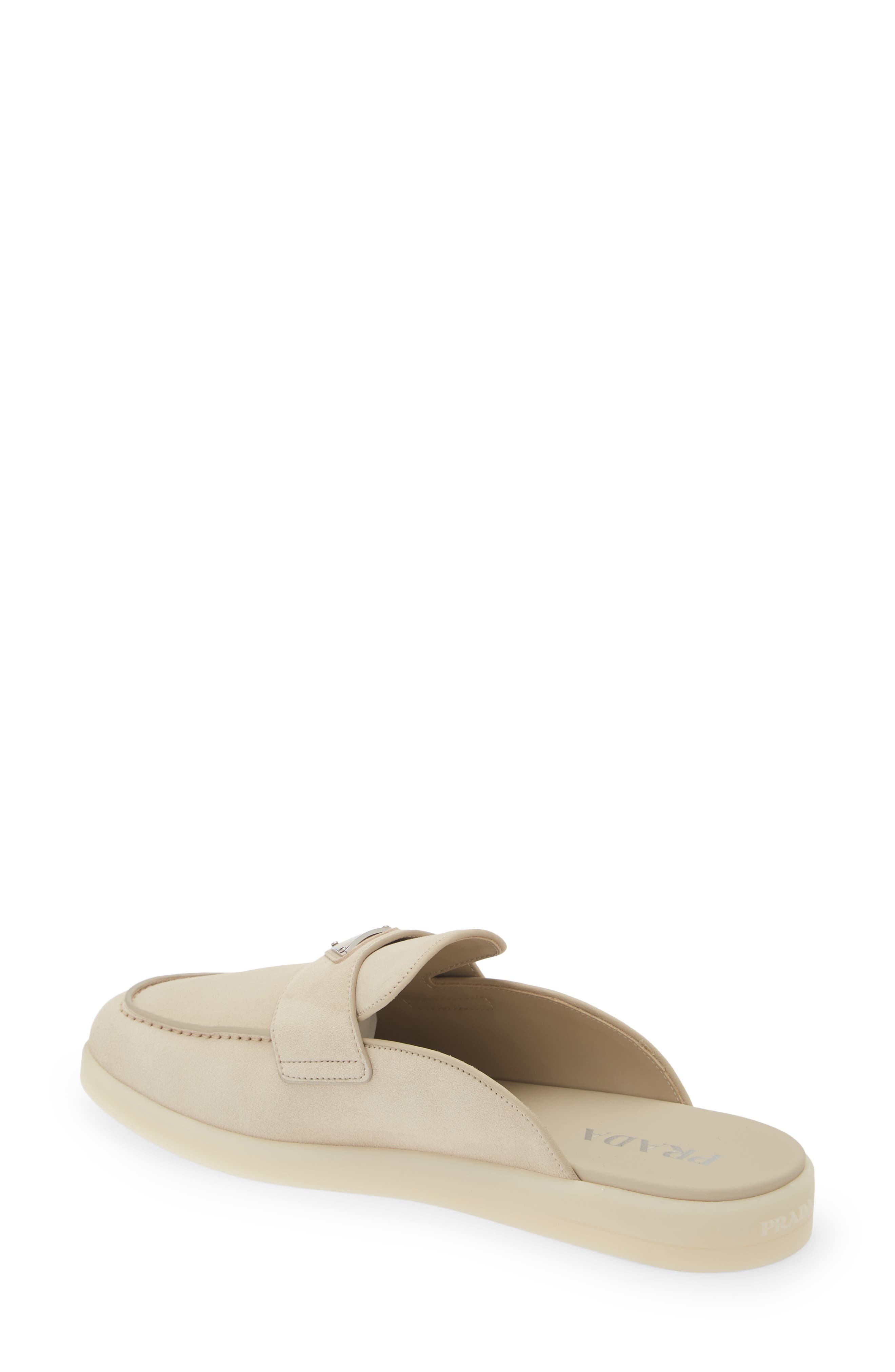 Prada Saint Tropez Loafer Mule, Alternate, color, 