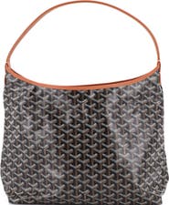 Pre-Owned Goyard Boheme Hobo Coated Canvas