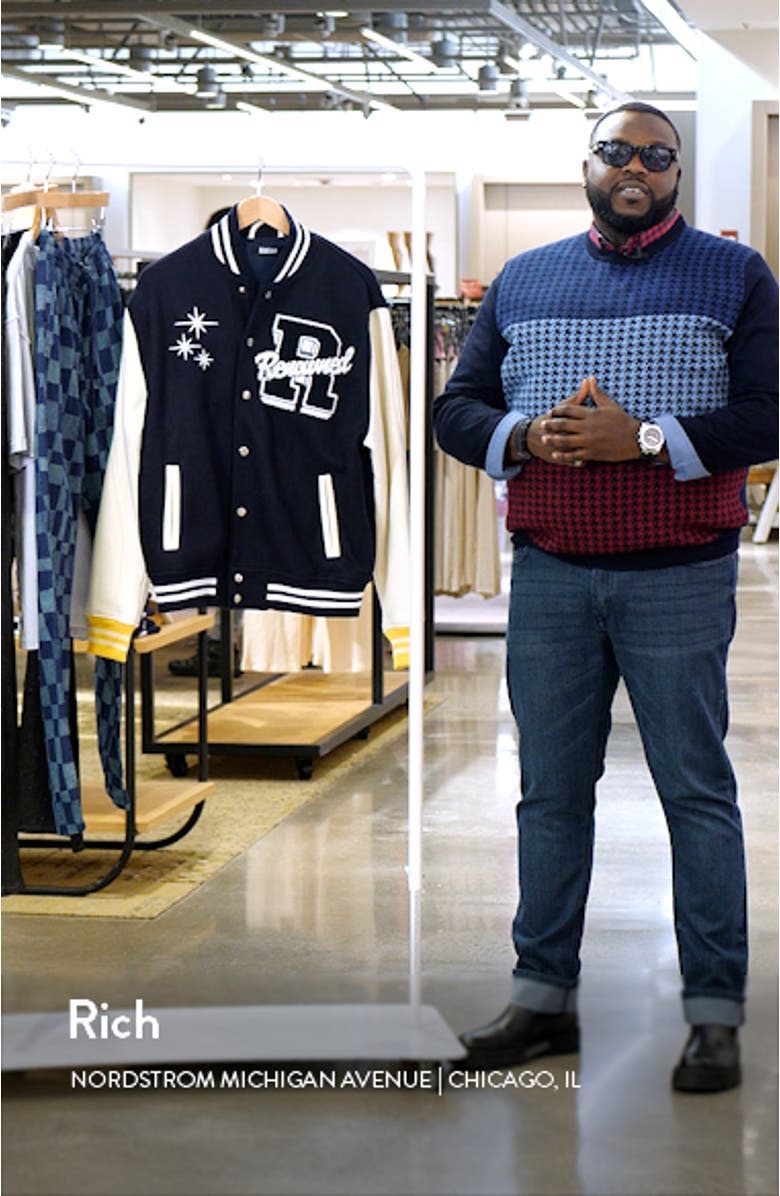 Embroidered Varsity Jacket, sales video thumbnail