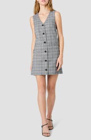 French Connection Matteo Plaid A-Line Minidress