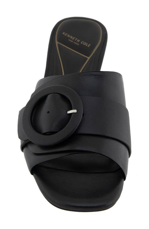 Kenneth Cole Valentina Sandal In Black Leather