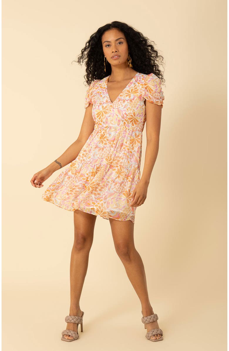 Hale Bob Hope Georgette Dress, Main, color,
