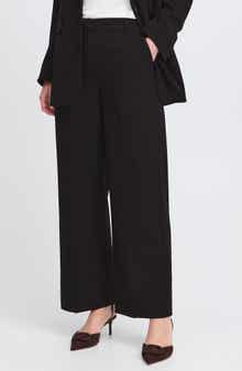B.YOUNG Danta Wide Leg Cropped Pants