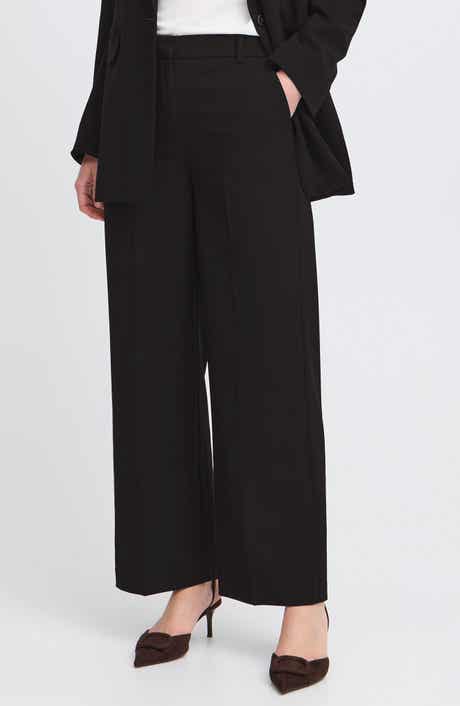 B.YOUNG Danta Wide Leg Cropped Pants
