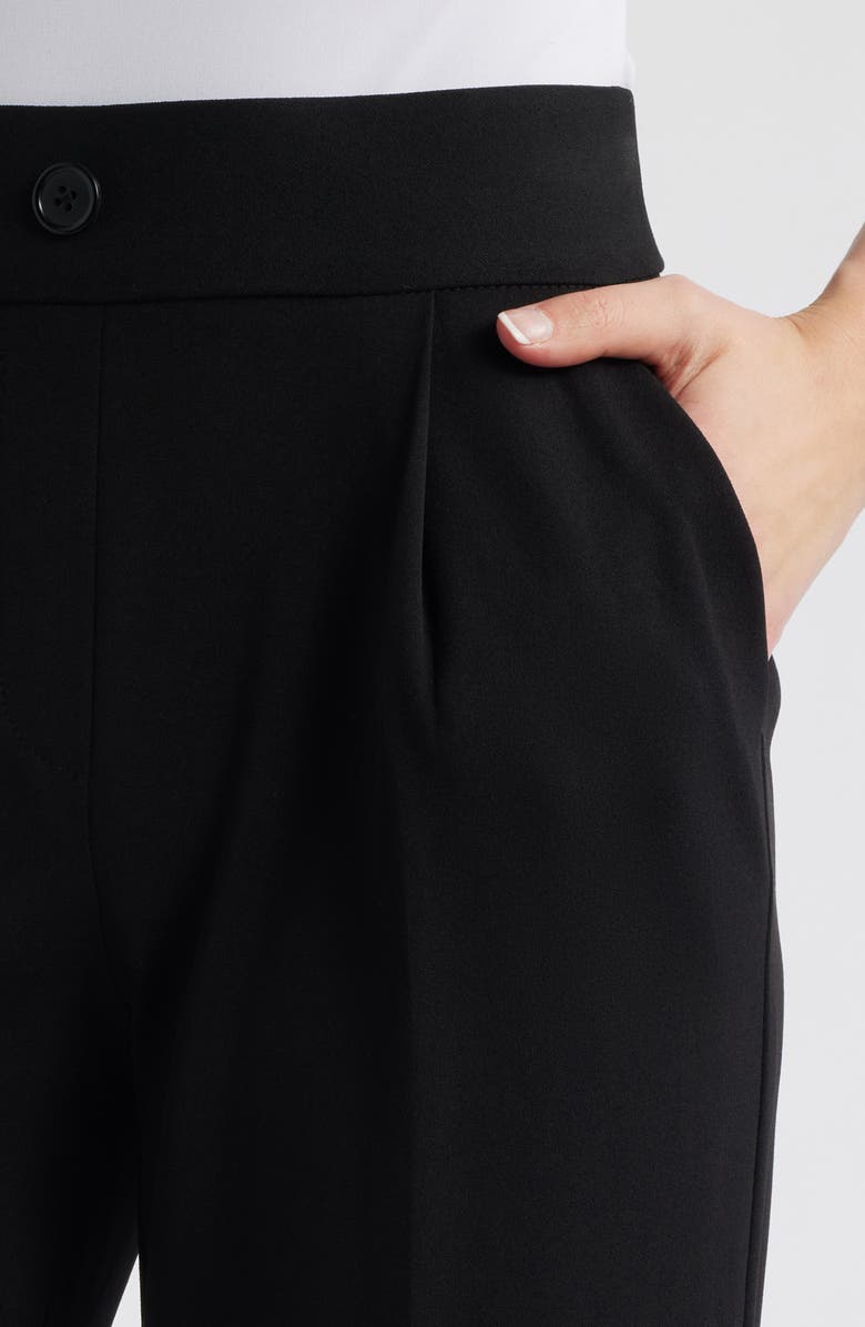 AK ANNE KLEIN Pleated Pull-On Pants, Alternate, color, 