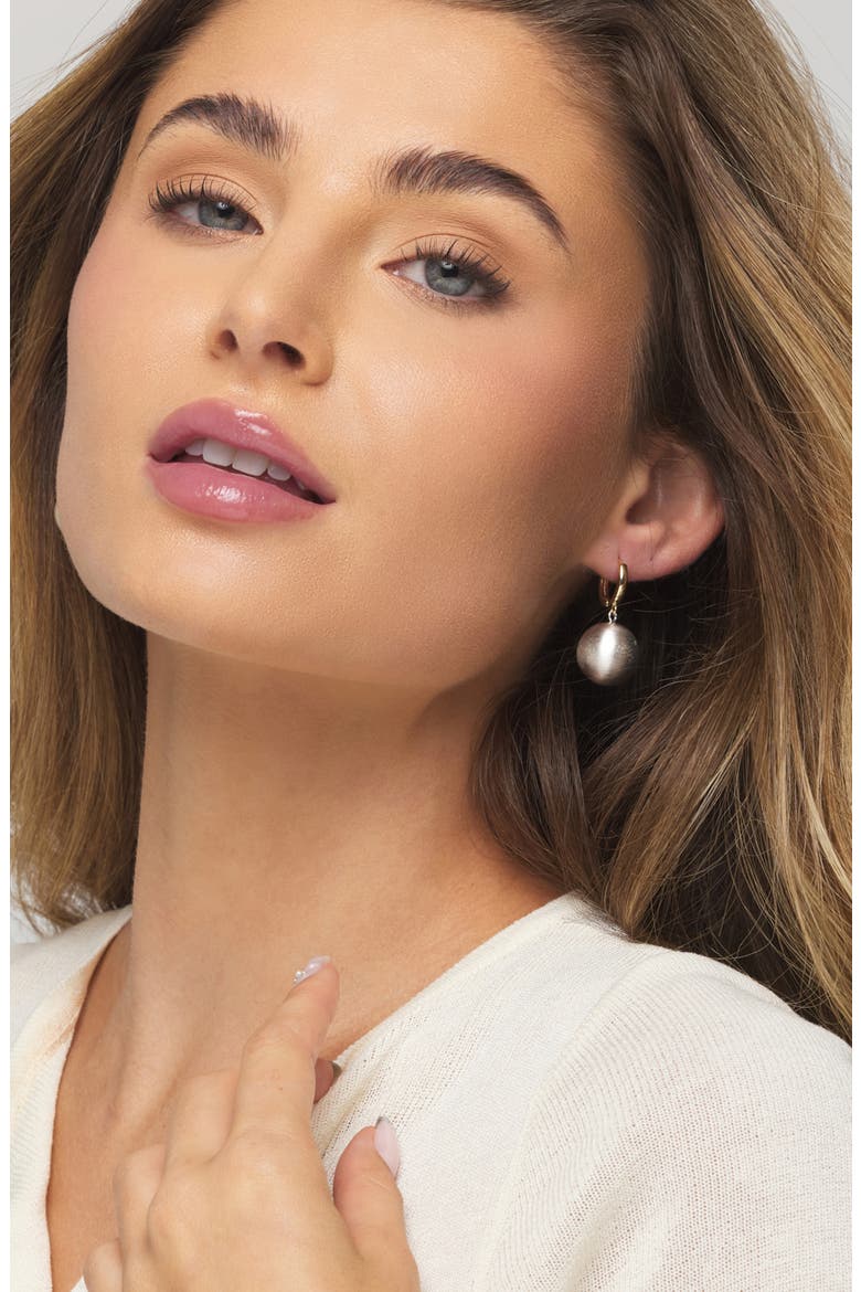 Cleopatra Drop Earrings, Alternate, color, SILVER / GOLD
