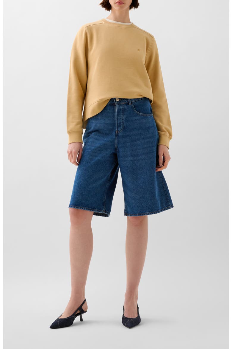 Basic Fade Sweater, Alternate, color, Mustard