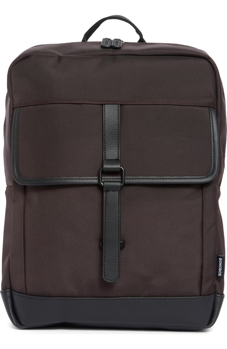 Bonobos Ballistic Nylon Backpack, Main, color, Brown